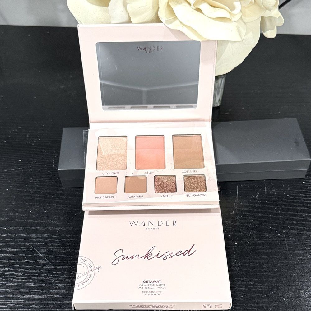 Wander Beauty Sunkissed Getaway Palette Eyeshadow Blush Bronzer Highlighter